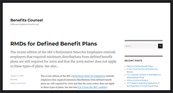 Desktop Screenshot of benefitscounsel.com