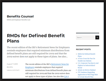 Tablet Screenshot of benefitscounsel.com